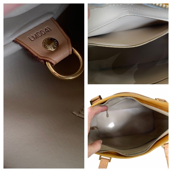 Louis Vuitton shoulder bag Houston  vernis yellow - Picture 12 of 13